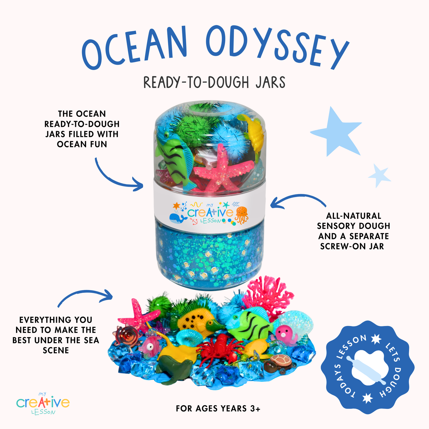 Ocean Odyssey Ready-to-Dough Jar