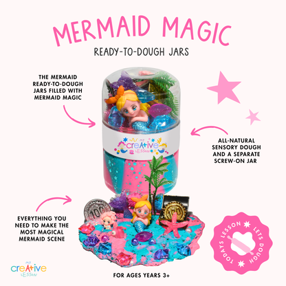 Mermaid Magic Ready-to-Dough Jar