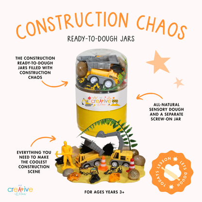 Construction Chaos Ready-to-Dough Jar